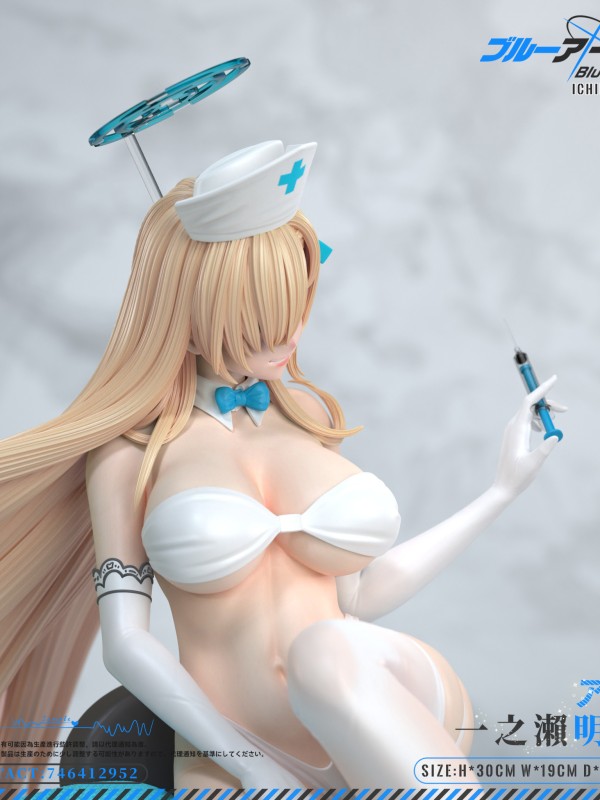 Niji Studio Blue Archive Nurse Ichinose Asuna Hot Sexy 1/6 Statue
